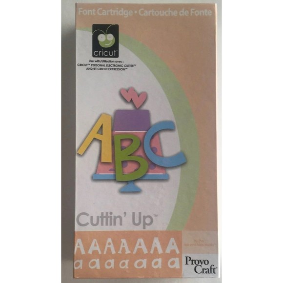 Cricut Cartridge "Cuttin’ Up" - Picture 1 of 6